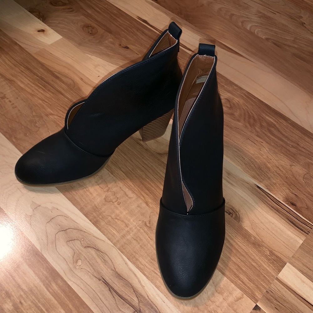 Black booties